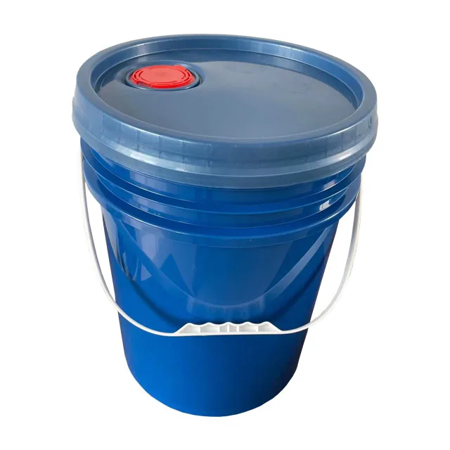 20l unprinted plastic paint bucket HDPE pail for engine oil