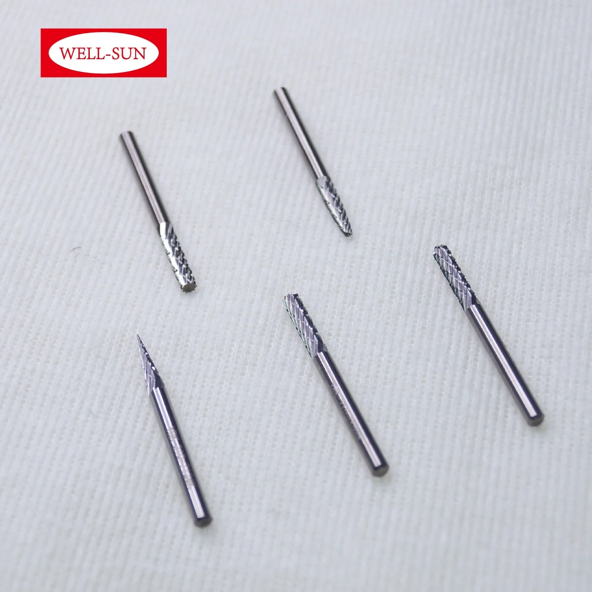 A-03-300183 Factory Cylindrical Without End Cut Tungsten Rotary Carbide Burr 3mm shank Removing Metal Working Bur
