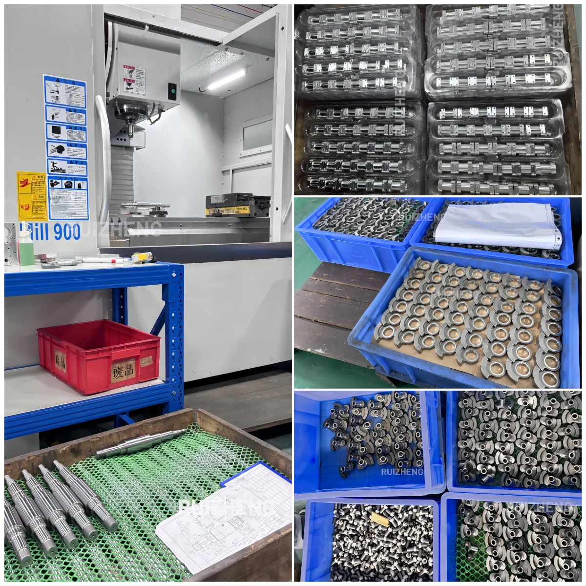 Factory Machining Motion Smooth Hardness Hrc 58-60 High Precision Linear Rail Shaft Rod Cnc Grinding Machining Service Shaft