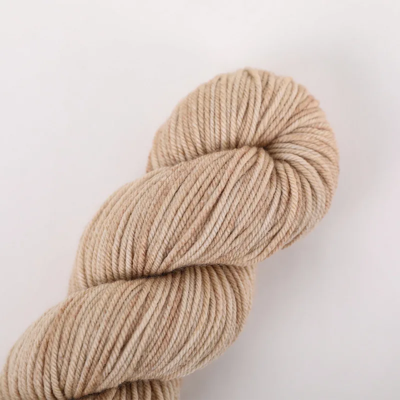 100g/hank 2S 4PLY 100% Merino Wool Mid Chunky Yarn For Hand Knitting Crochst Handcraft