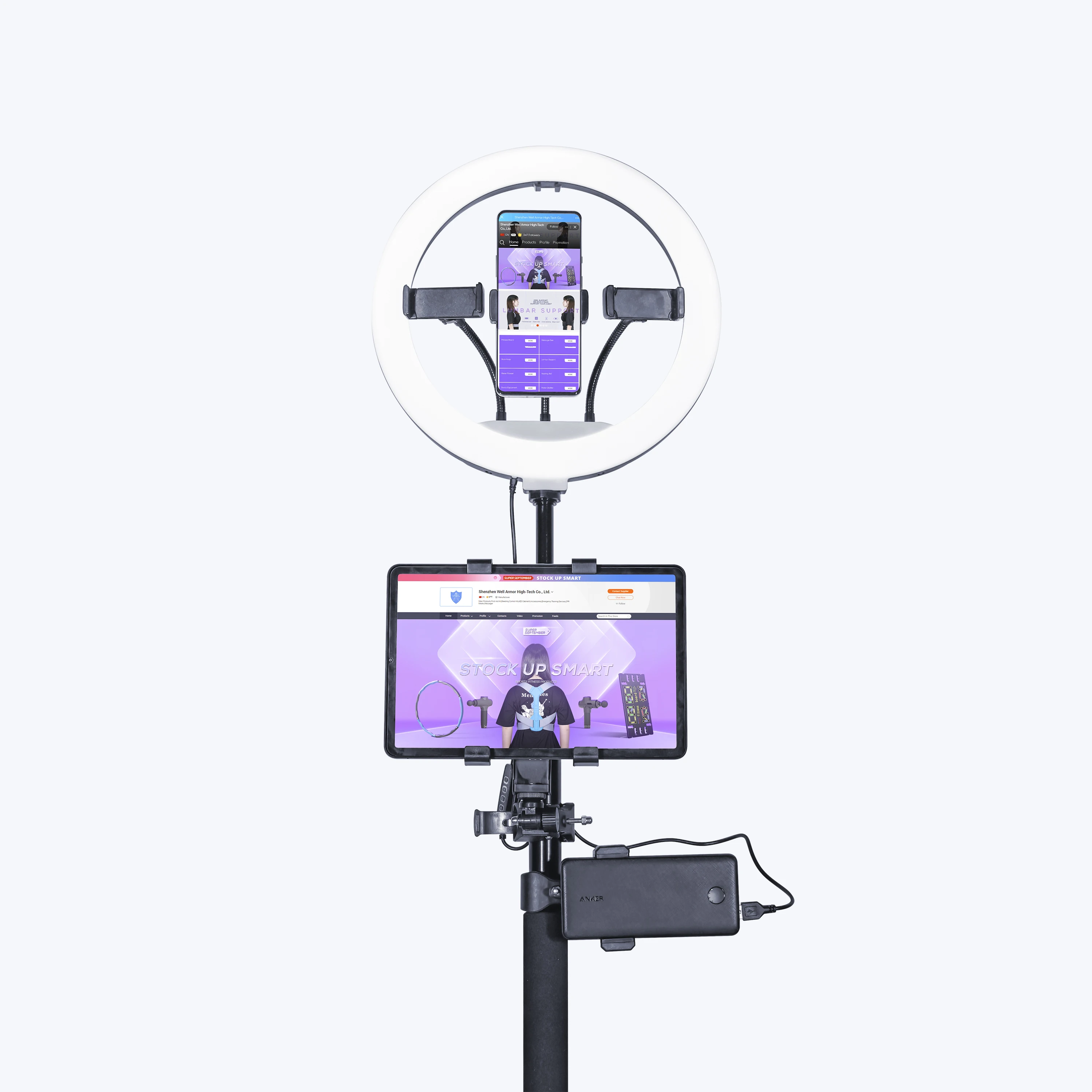 High Quality Led Rotating 3D Camera Automatic Wedding Props 360 Degree Photo Booth