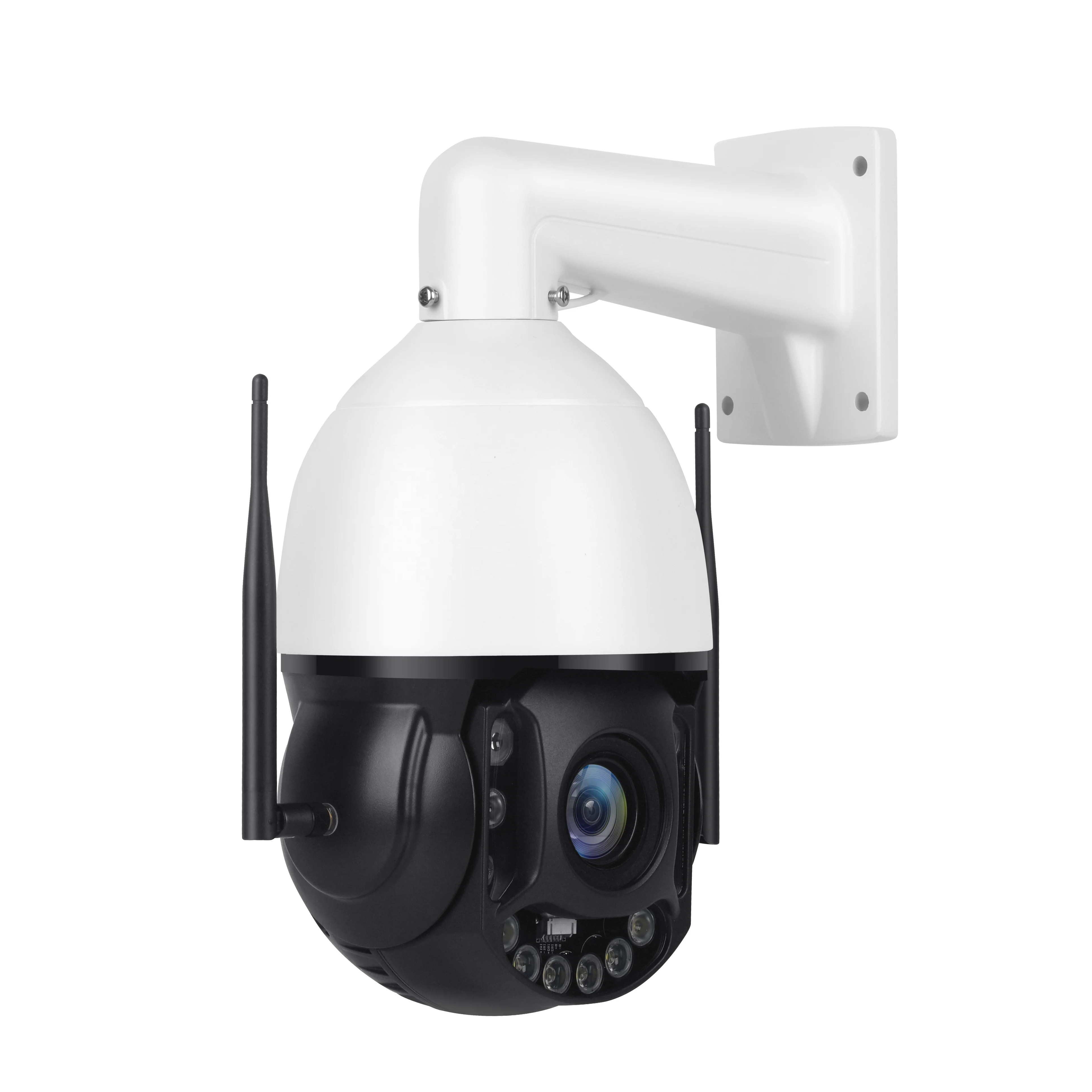 6 Inch 30X Optical Zoom 5MP FHD IP Camera WiFi 4G SIM Card LTE Outdoor ptz 360 Degree H.265 Wireless Humanoid tracking Cam