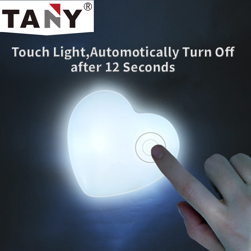 OEM/ODM Lady Bag Heart Shape Bag Light Touch Outdoor Motion Sensor  LED Gift for Girlfriend