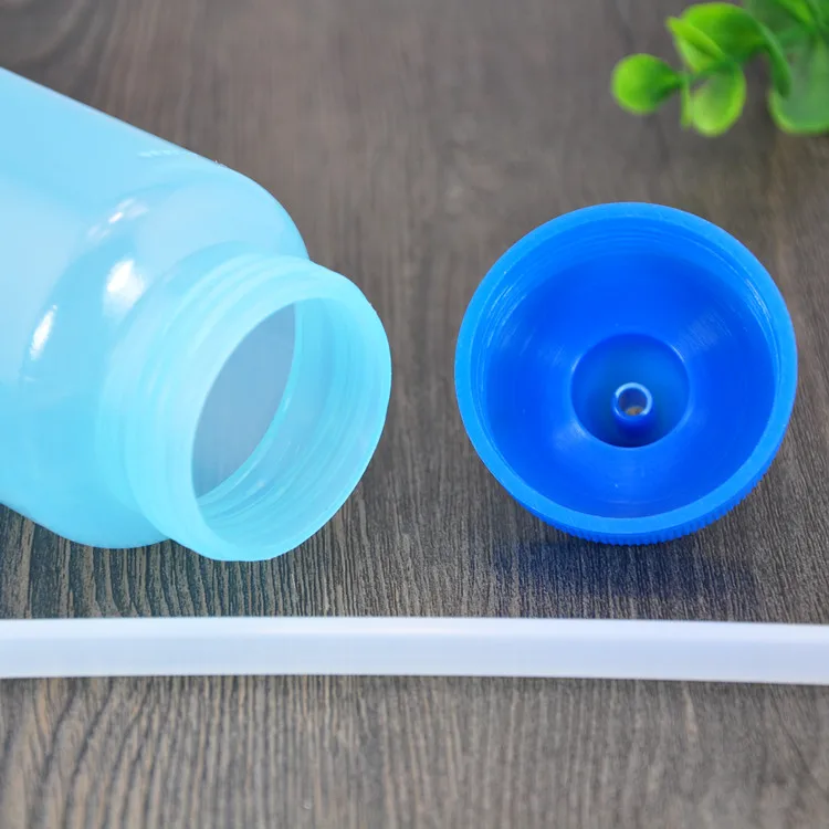 China manufacture Superior Stable 200Ml LDPE blue round plastic Sprays Mist Nasal Spray Bottle Good price