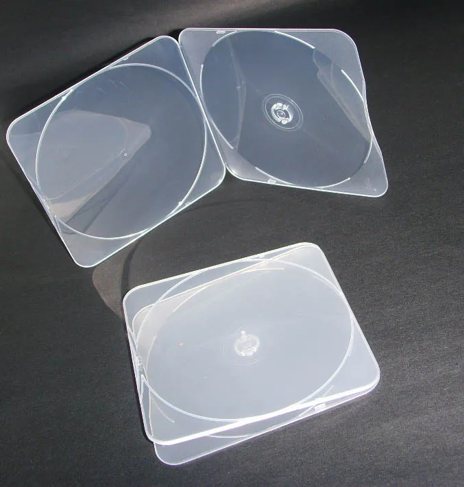 Japan Top Rated PP CD Replication Storage Boxes 4.0mm Super Clear CD Jewelry Case 10 Pieces for One Pack