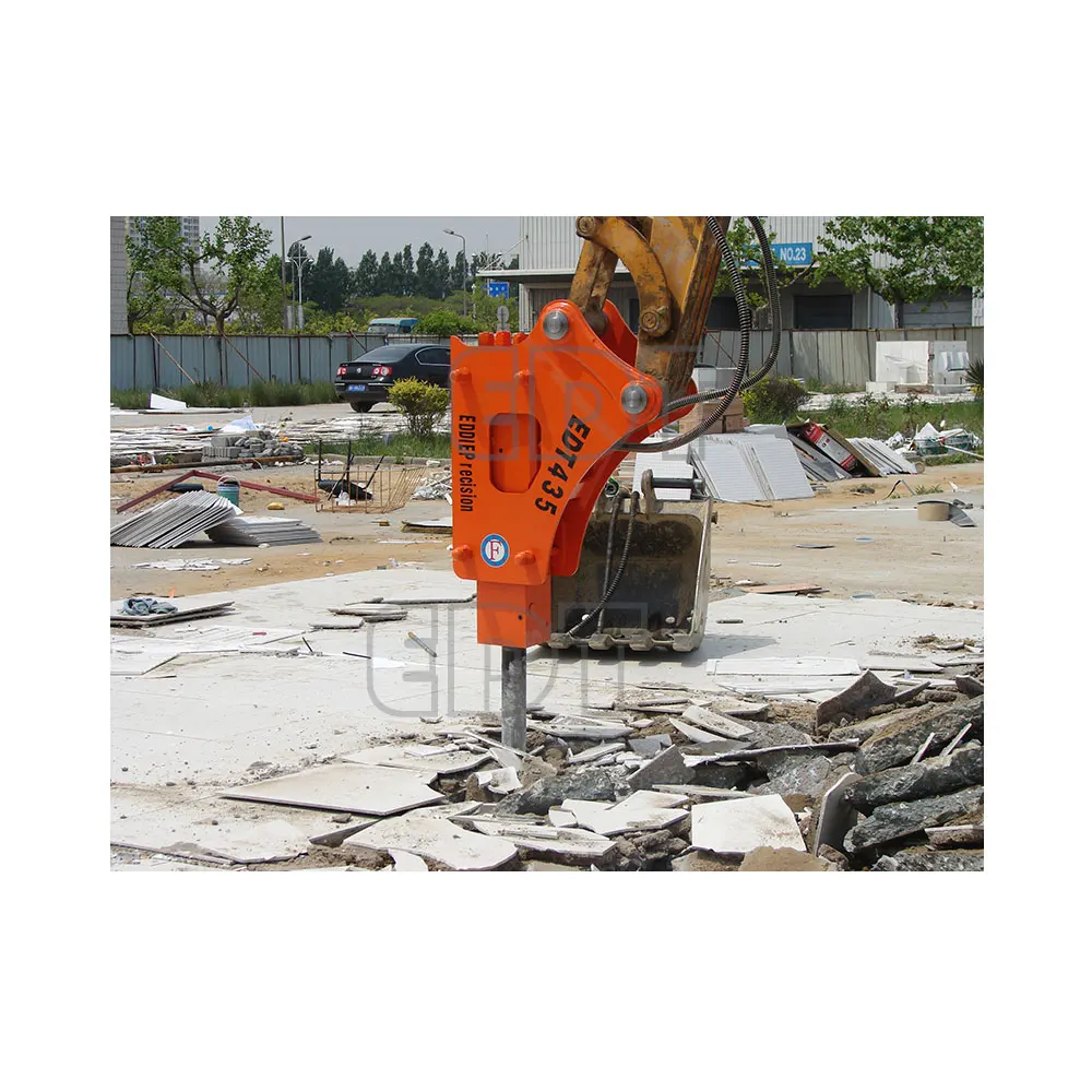 Hydraulic Breaker Skid Steer Loader Hammer New Condition Backhoe Loader with Chisel Gearbox for Construction Industries Uganda