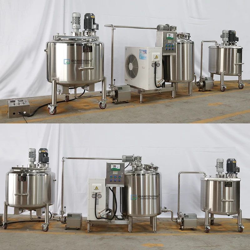 
industrial small scale dairy yogurt making machine yogurt production equipment 