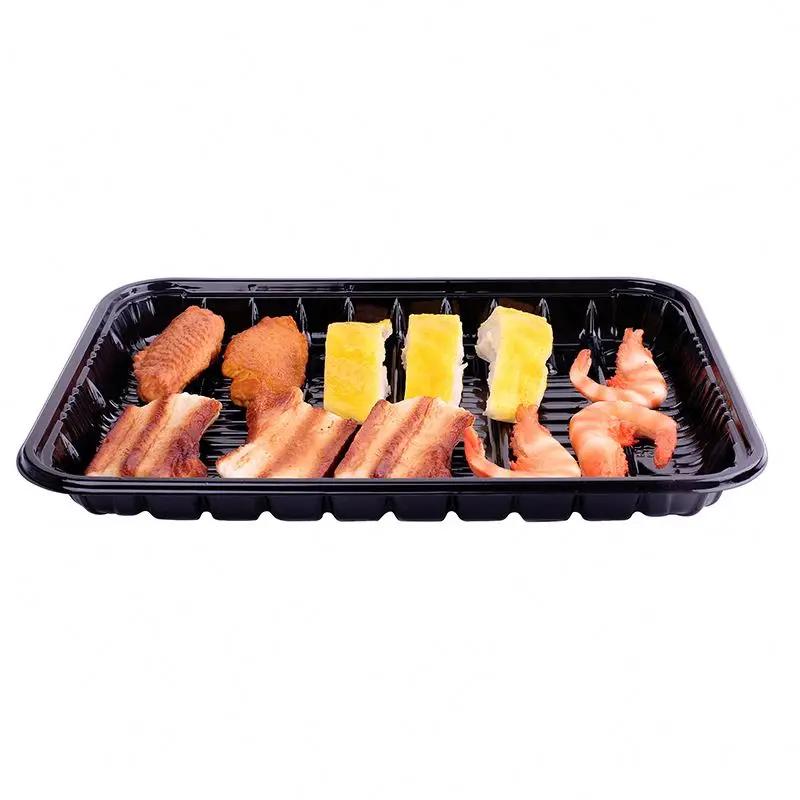 Supermarket PET Clear Chicken Trays/ Plastic Blister Packaging