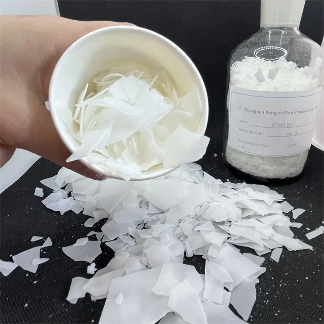 Hair care raw material BTMS 25 Behentrimonium Methosulfate Btms 50 CAS 81646-13-1/Hair Conditioner Emulsifier 81646-13-1