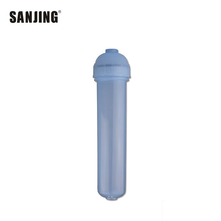 PP Material Plastic Cartridge Filter Housing Semitransparent RO Filter Housing