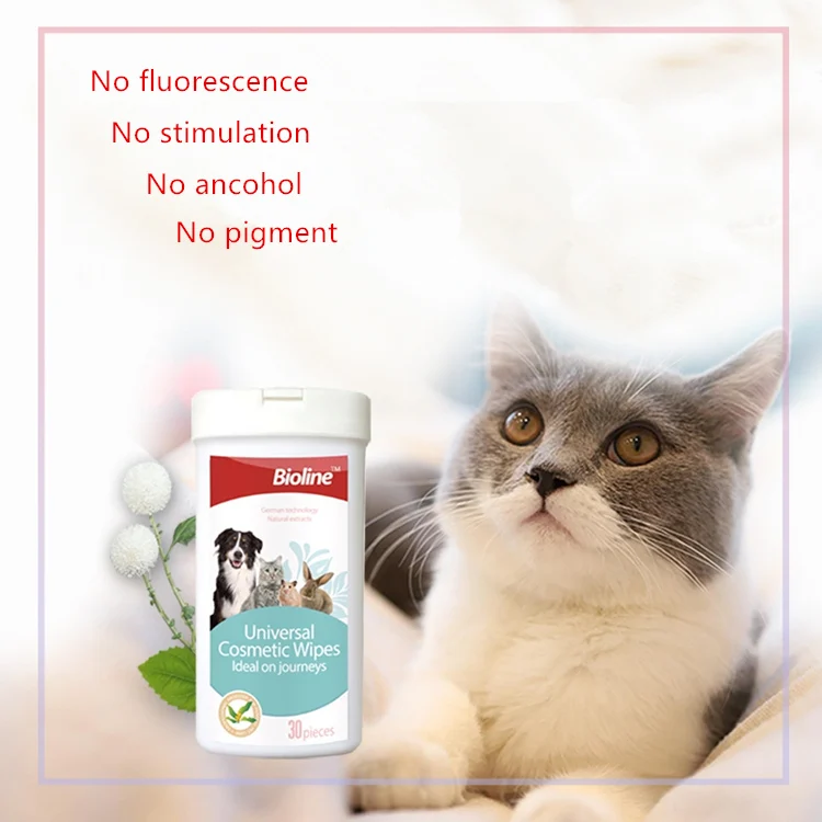 Oem pet wipes dog ear clean wipe dog paw wipes