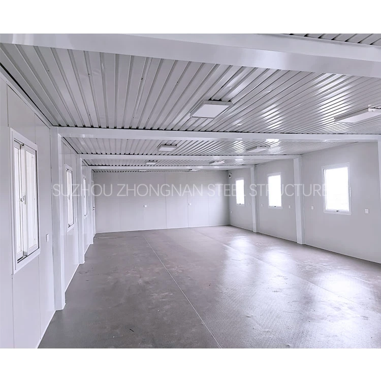 wholesale elegant large modular detachable garden villa prefab assembly container multi storey cottage house in south africa