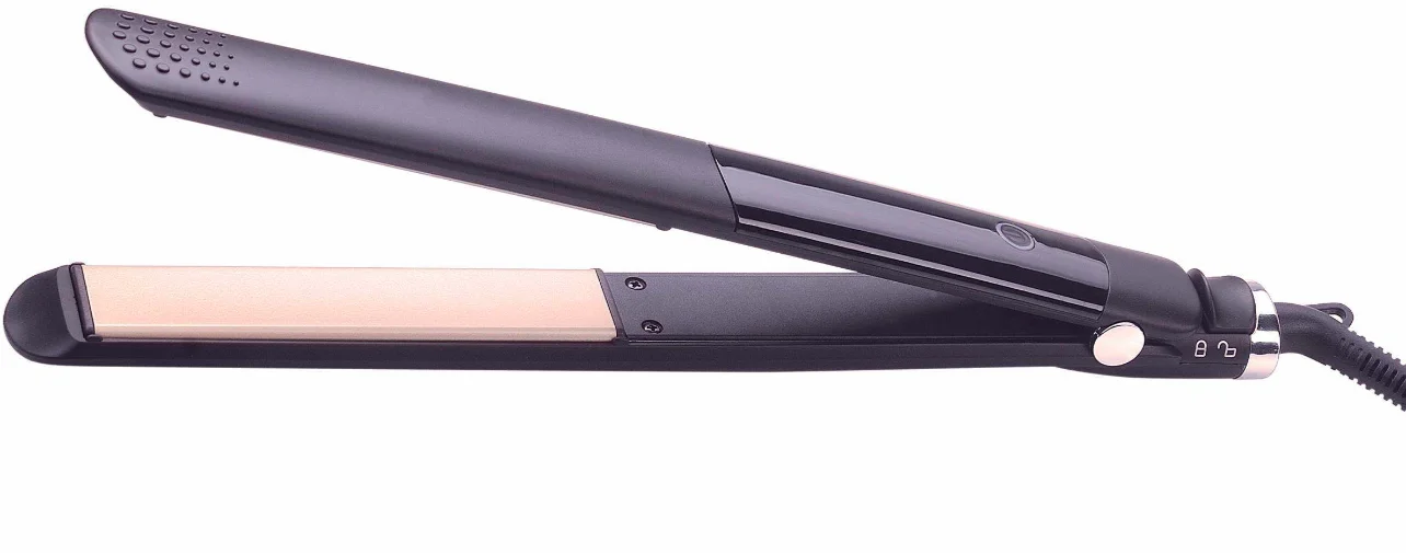 New Design Hair  salon product  hair straightener Titanium Iron Flat with tourmaline infused Fastest heat-up