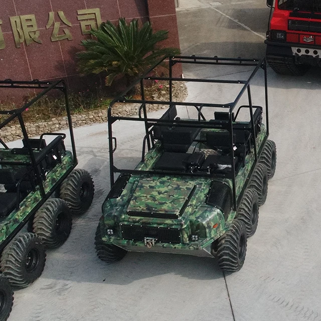 HSD88-1 High Quality Amphibious Rescue 8X8 800cc ATV All Terrain Vehicle