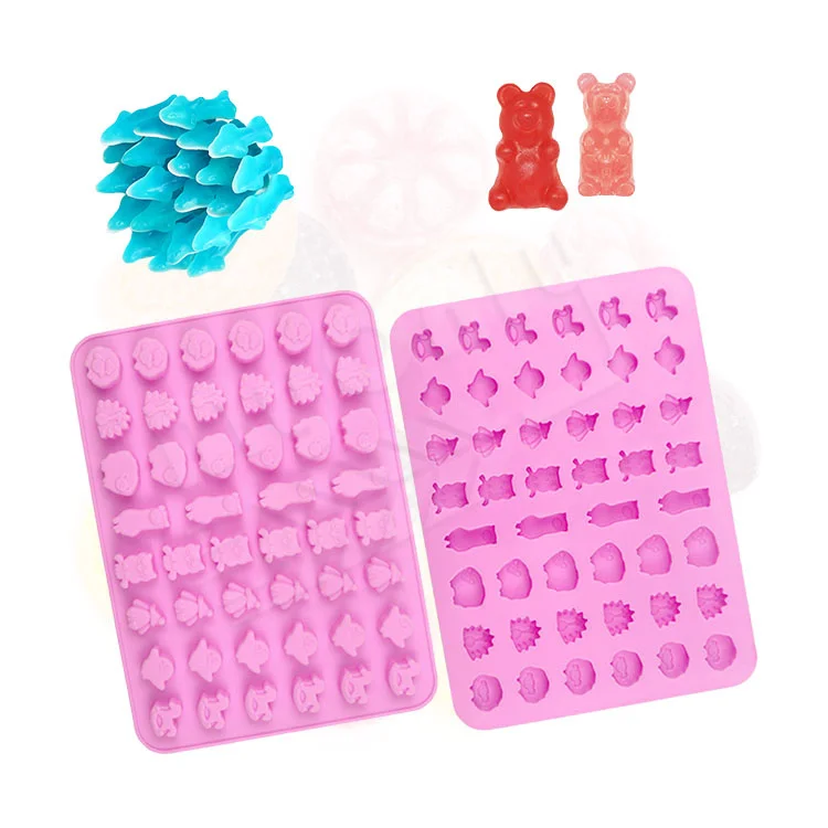 MYONLY Mold De Pyramid Chocolate De Polycarbonate Heart Shape Christmas Leaf Silicone Mold for Make Lollipop