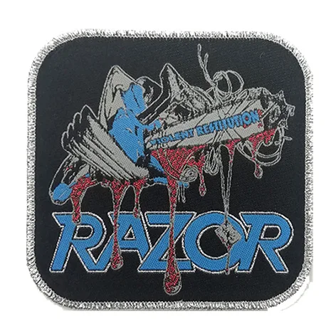 Quick Delivery Cheap Superior Quality Polo Shirt Label Ended Fold Labels Clothes Woven Tag Star Supplier