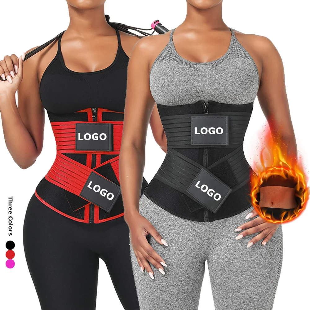 High Compression Women Waist Trainer Shaper 10 Steel Boned Tummy Control Neoprene Waist Trimmers belt  Workout  Shapewear