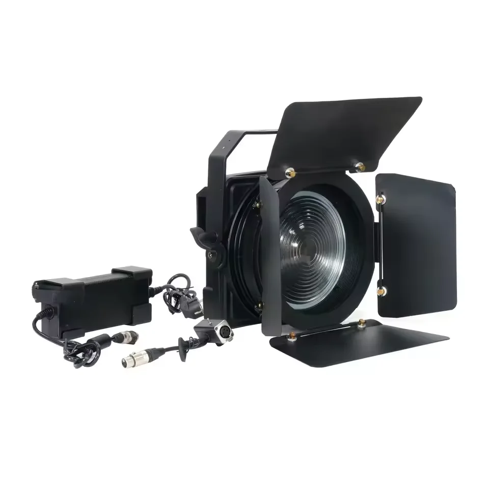 New 150w 200w 300w Warm white Rgbw CW WW 2IN1 Zoom Led Fresnel Light For Stage Show
