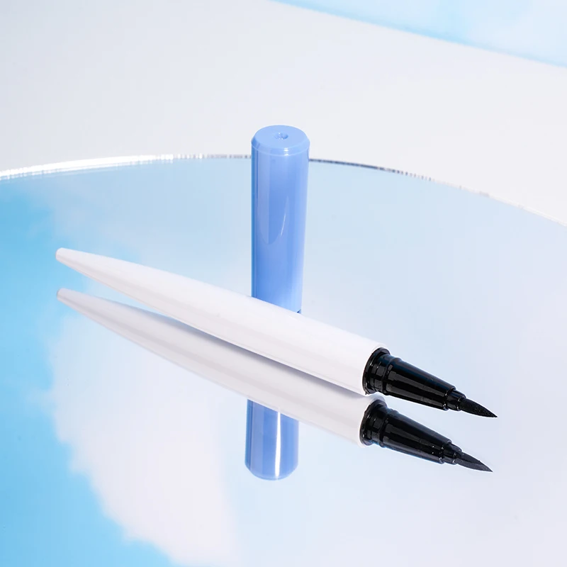 2021  private label vegan quick dry eyelash  eyeliner waterproof  liquid eyeliner with tip