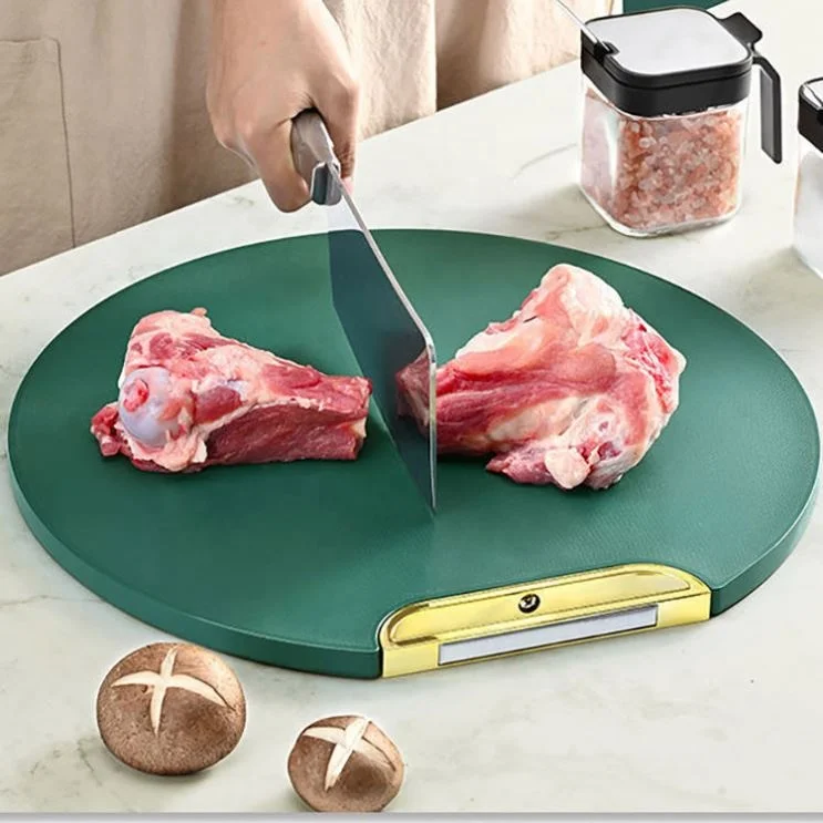 Kitchen Accessories Tabletop Plastic Chopping Board Free Standing With Detachable Handle Cutting Board