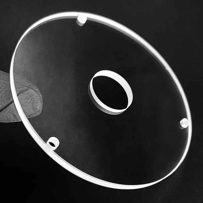 Processing customized quartz plate optical heat resistant transparent quartz wafers