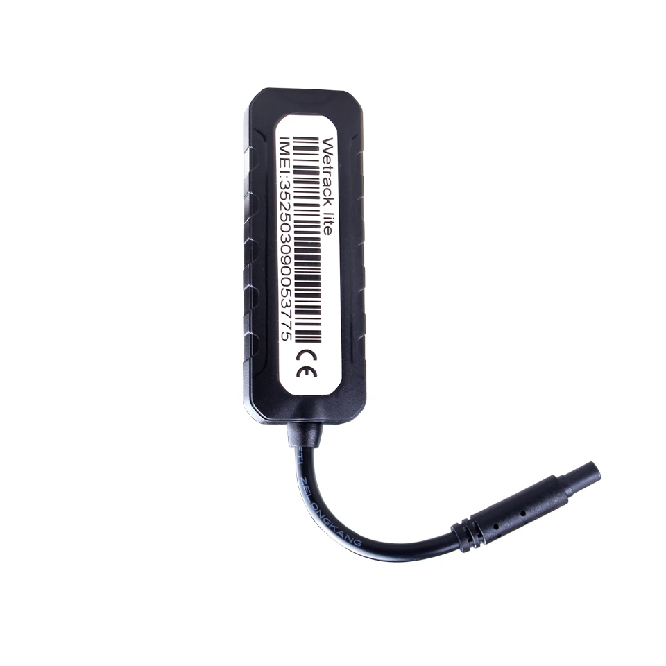 JIMI Wetrack lite sim card accurate vehicle tracker manual gps  gt06,IP65,low battery protection,ACC detection, cloud server