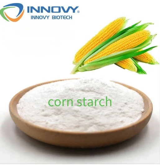Innovy Factory Cheap Food Grade 25kg/bag Organic 99% Corn/Potato Starch For Thickeners