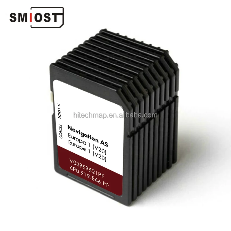 SMIOST Android Navigation CID Change Navi Map Car GPS Navigator Card Navig SD for Seat AS V20 Leon Arona