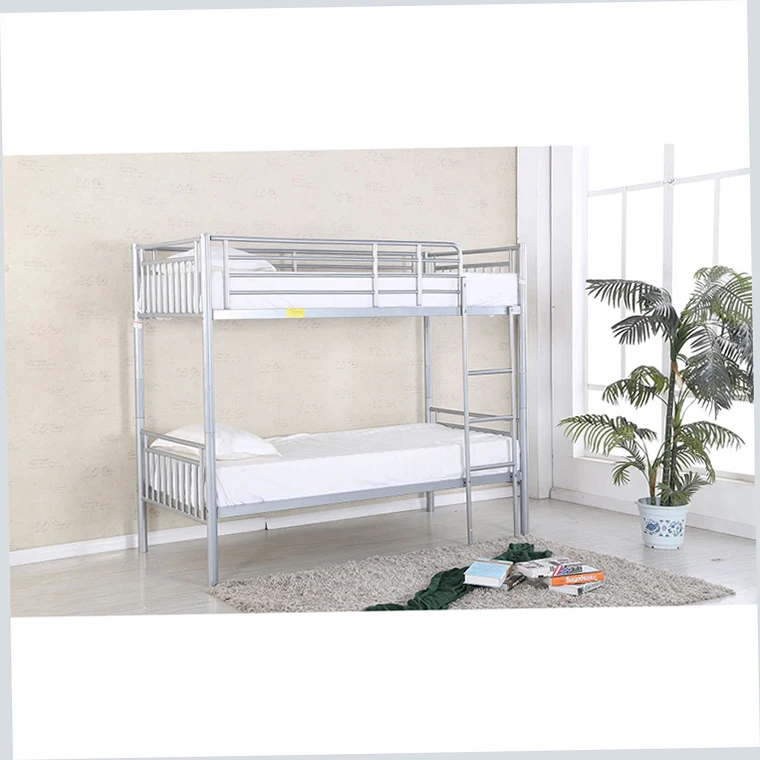 Bunk Bed Wood Double Decker White-color-bunk-beds-adult for Sale in Sharjah Second Hand Triple Beds Home Furniture Iron Modern