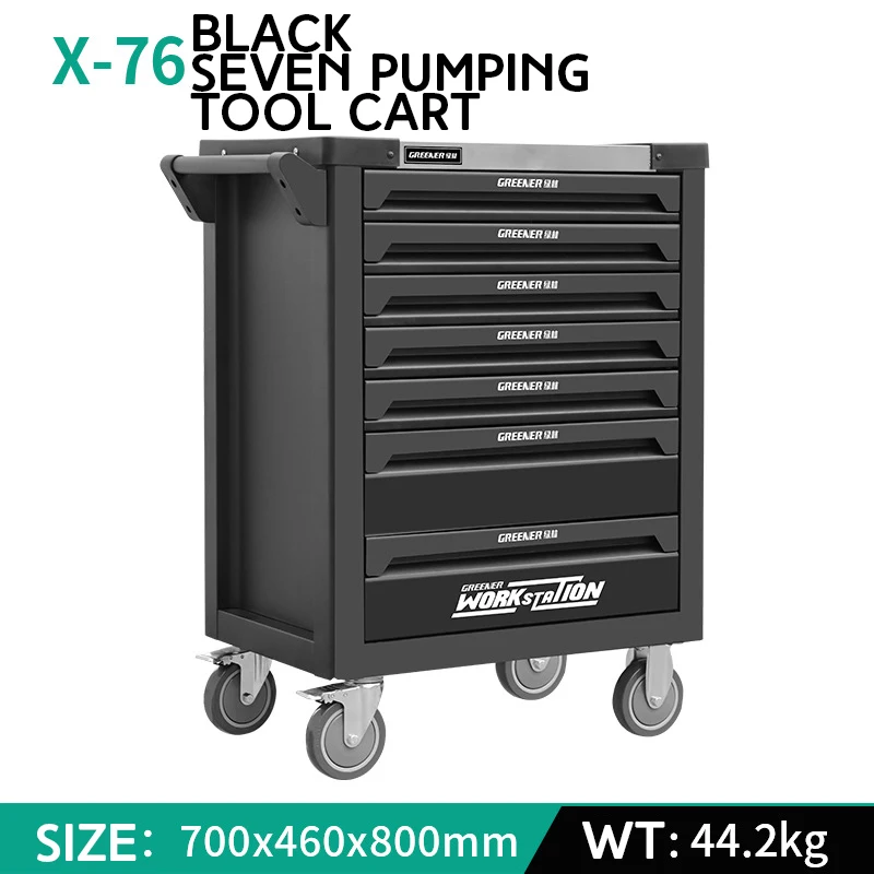 Lvlin Heavy-Duty Multifunctional Auto Repair Toolbox for Car Room Tool Cabinet Storage Quality Vehicle Repair Hardware Cart