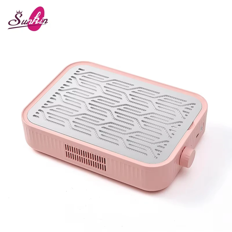 Newest Super Table Nail Dust Cleaner Brushless Motor Rechargeable Nail Dust Collector Vacuum Portable Manicure Machine For Salon