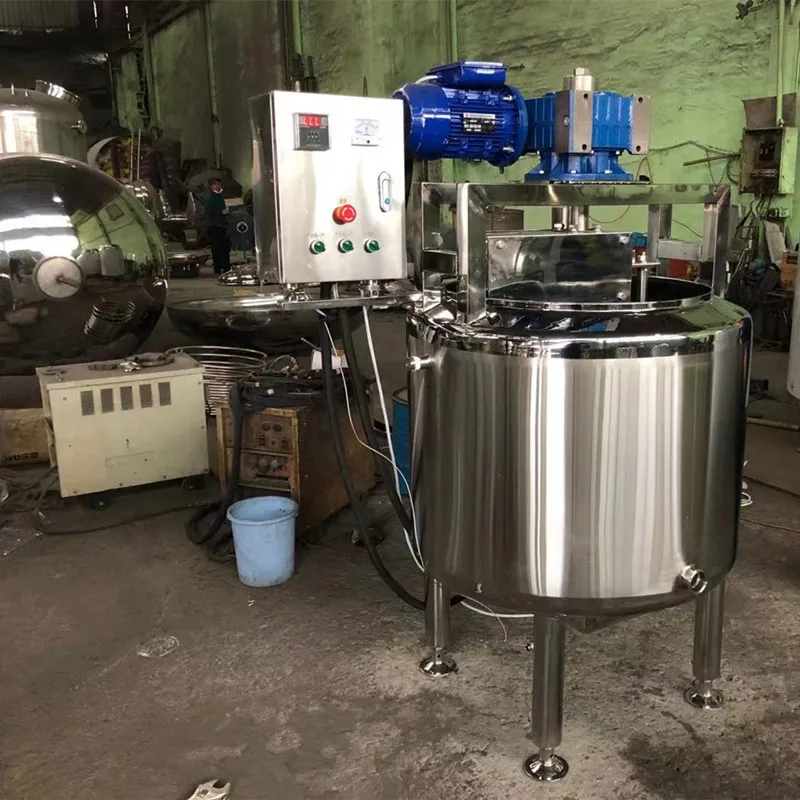 200 Gallon Open Top Stainless Steel Batch Pasteuriser Cheese Vat for Curd