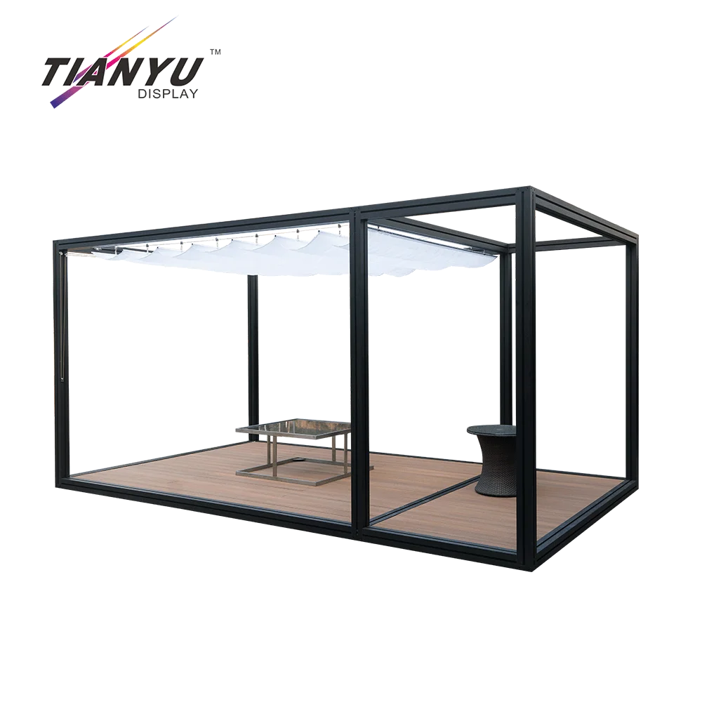 Pavilion Pergola PVC Aluminum Garden Sunroom Installation Cost Roof 3 Outdoor aluminum Vented Gazebo With Mosquito Netting