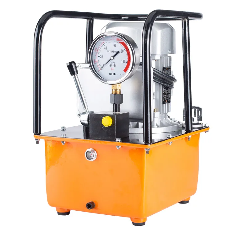 Cheap Cost-effective Pump Lightweight Four Way High-pressure High Power Electric Pump Steel 32 Hydraulic Pump Yellow Wooden 1set