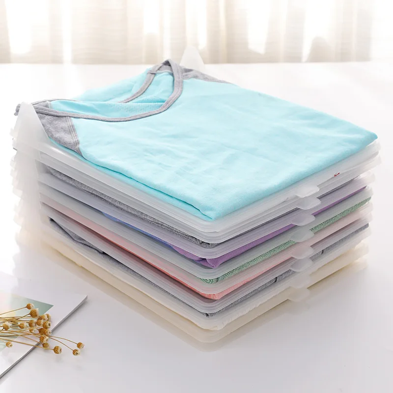 Closet Clothes Folder Organizer T Shirt Folder Documents Dividers T-Shirt Organizing System