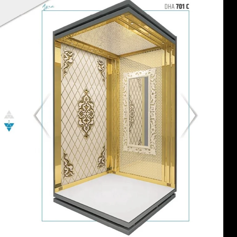 MADE IN TURKEY CE QUALITY PASSENGER BUILDING LIFT ELEVATOR