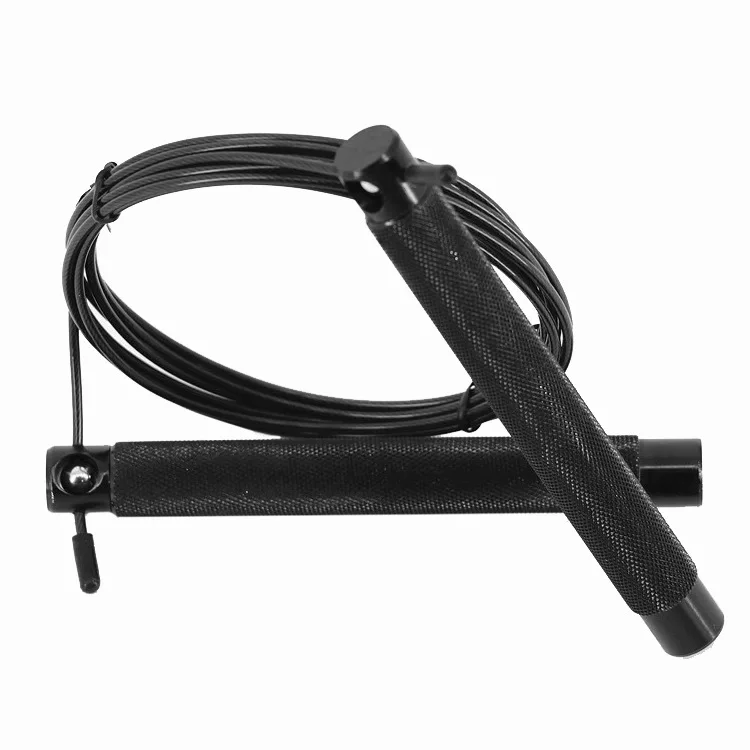 Aluminum mini bearing adjustable speed skipping jumping rope for fitness