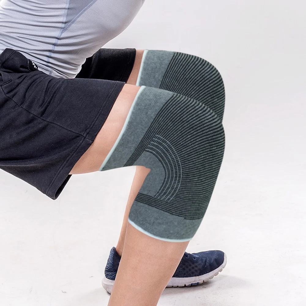 Molinice modern devise logo custom breathable kneebrace support for basketball football ball games sports knee guard