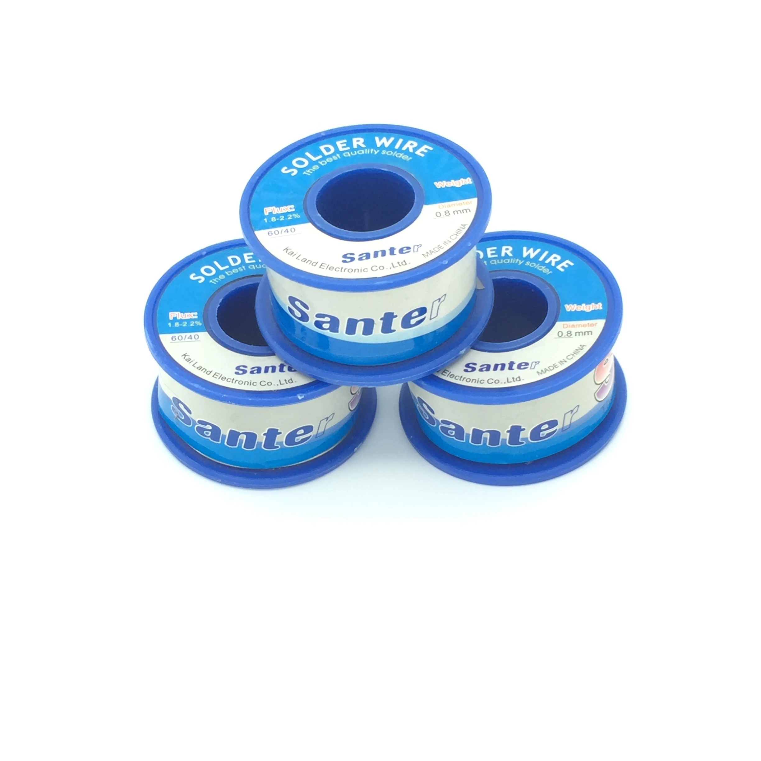 Santer 60/40 Hight quality No Cleaning Solder Wire  0.8mm  100g Tin Flux Rosin Activated Cored Welding Wire