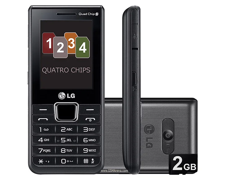 GSM feature phone for LG A395 QUAD SIM cards second hand cellphone wholesale price high quality mobile phones fast delivery