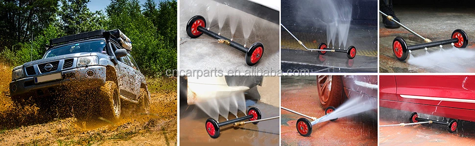 dual-function 16 inch pressure washer 1/4 quick release undercarriage cleaner wash for under car wash