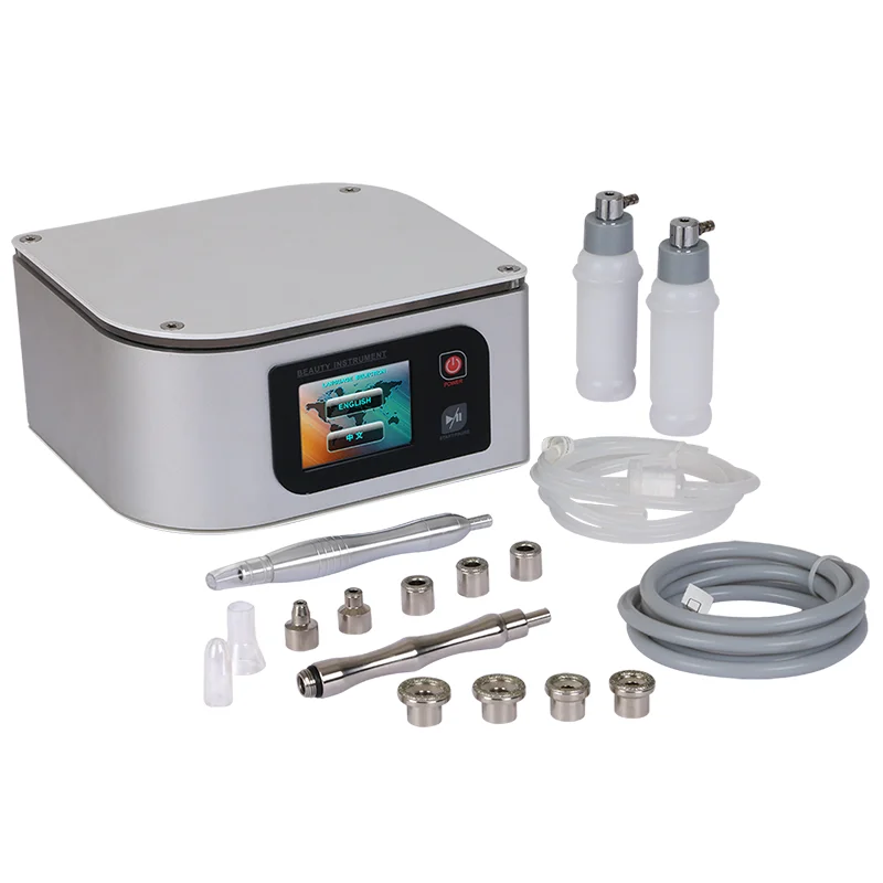 Spray and Vacuum Skin Deep Clean Beauty Instrument Aluminium Frame for Skincare Microdermabrasion Machine