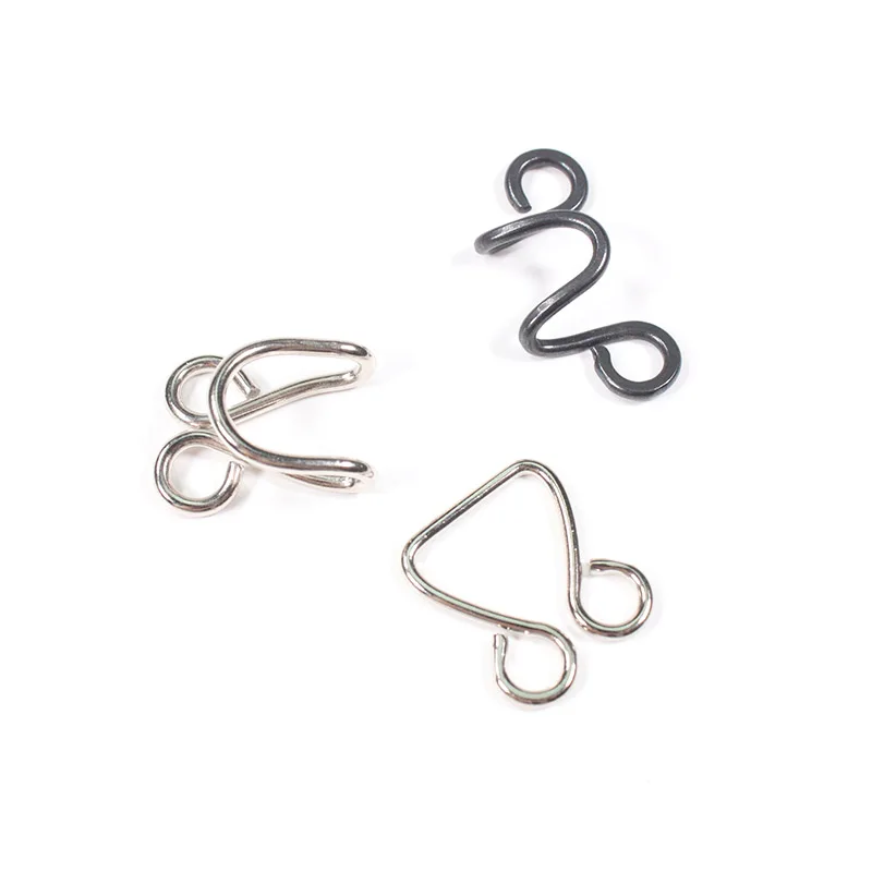 Лидер продаж застежка для брюк oeko-tex оптовая продажа металлический латунный крючок