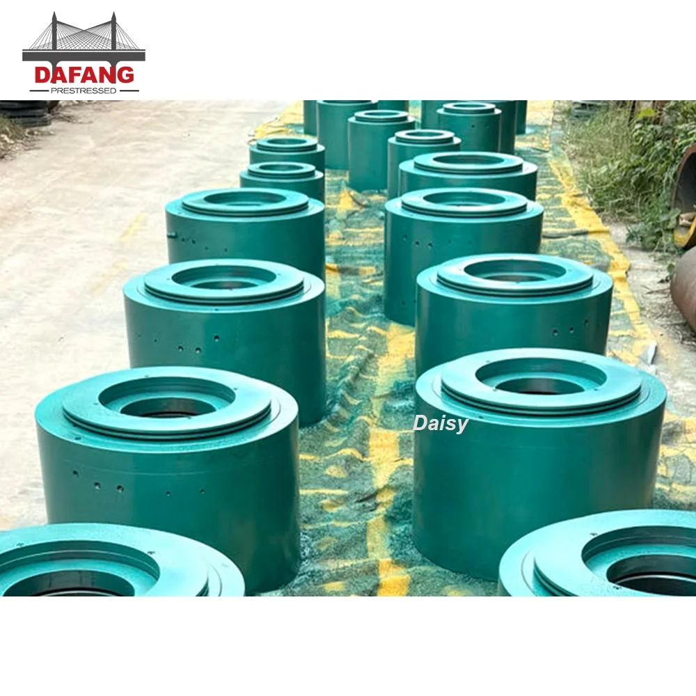 Kaifeng Dafang Prestressed 100T 200T Hydraulic Hollow Jack 250tons Hydraulic Cylinders Manufacturers Hydraulic Jack 500 Ton