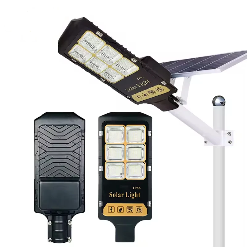 High Powered Road Streetlight Waterproof IP65 Outdoor Lamp 100W 200W 300W 400W 500W LED Solar Street Lights