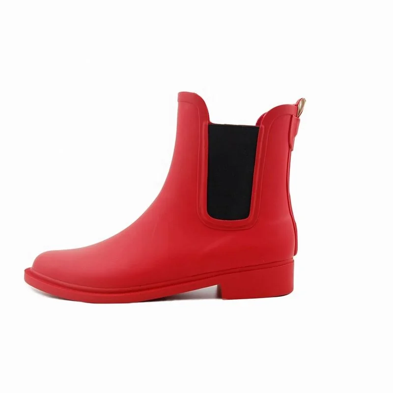 Lapps Manufacture Outdoor Rainproof Reusable Shoes Cover Gumboots Women Ladies Wellies Gum Boots For Rain