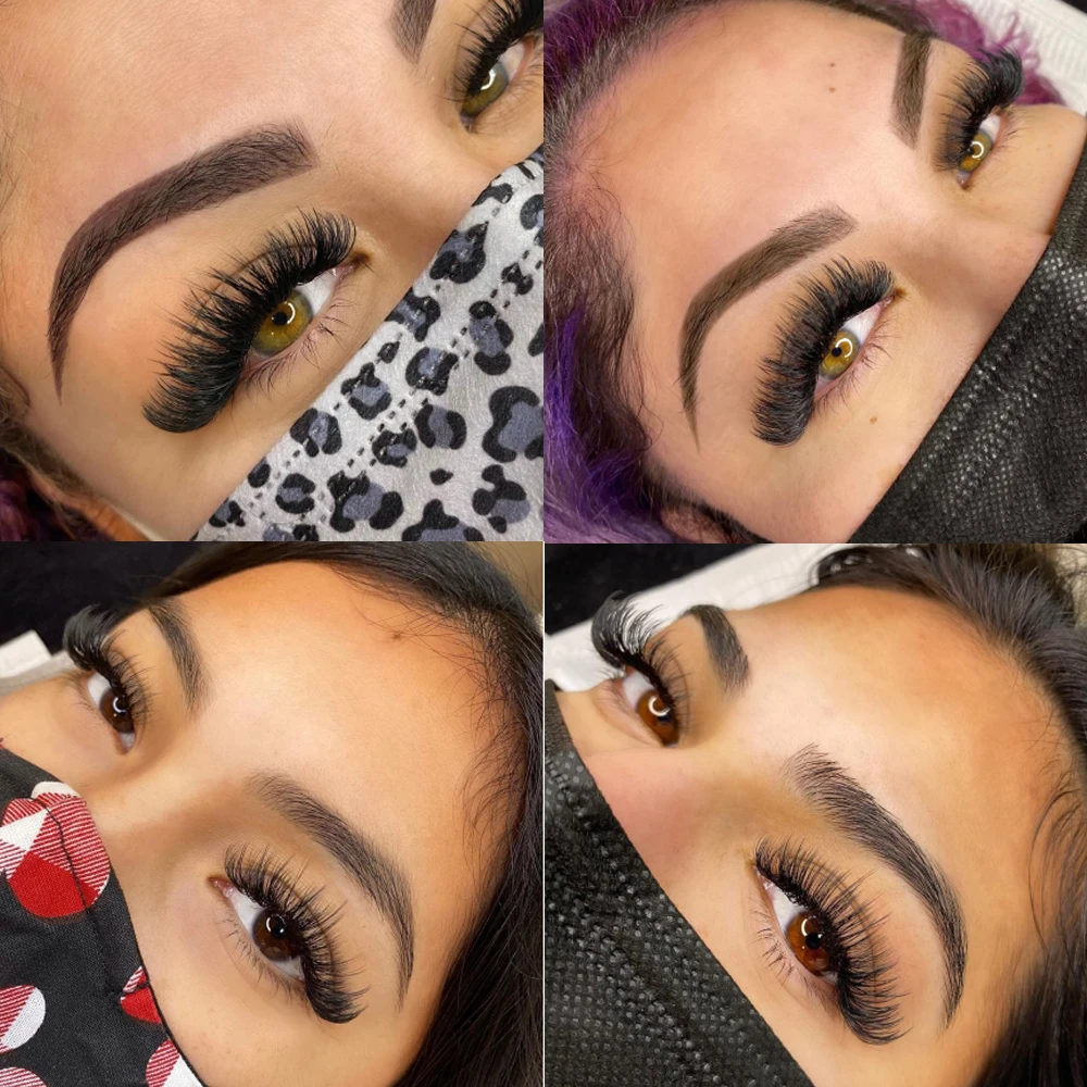 Lashextensions Individual Eyelash Extension Trays 3-Russian volume lash las extension supplies private label