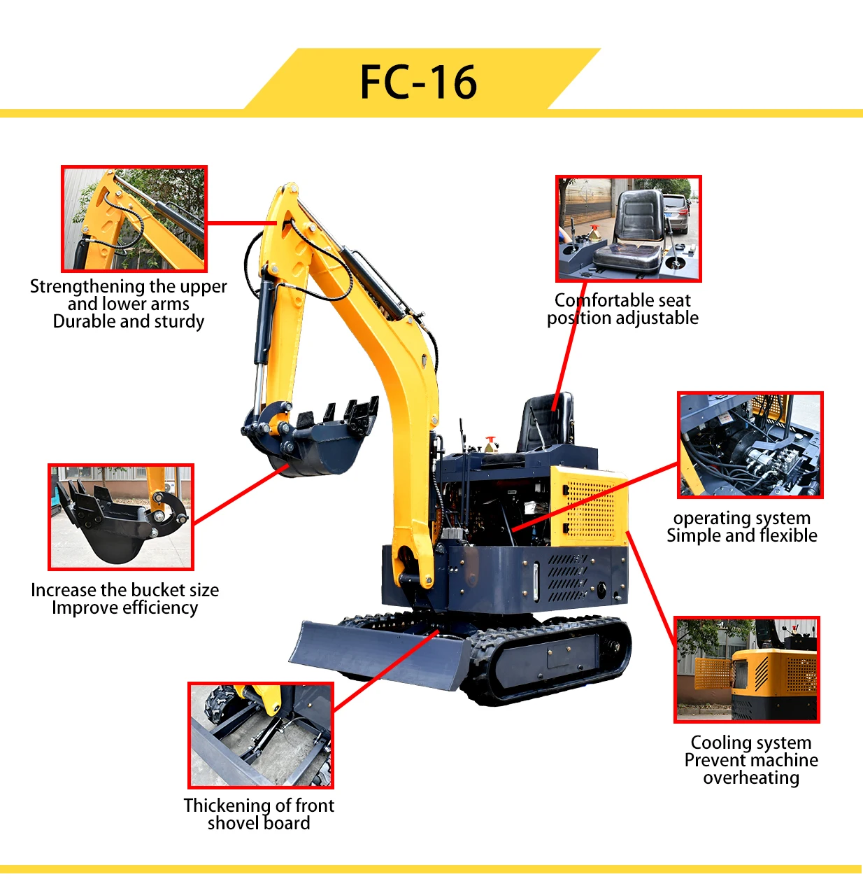 FREE SHIPPING Mini Excavator 3.5 Ton EPA Farm Used New Crawler Digger Kubota Engine Small Excavators 1 Ton 2 Ton Machine Prices