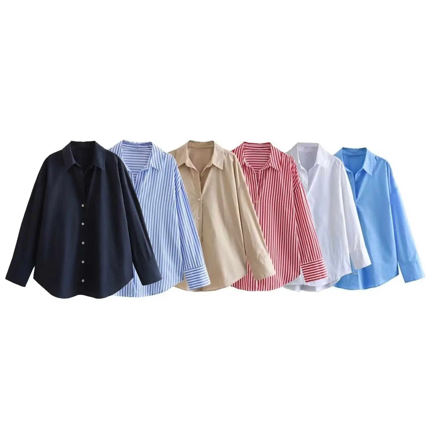 PB&ZA Women 2023 New Fashion Polychromatic Silk Blouses Vintage Long Sleeve Female Shirts Blusas Chic Tops Clothing Woman Casual