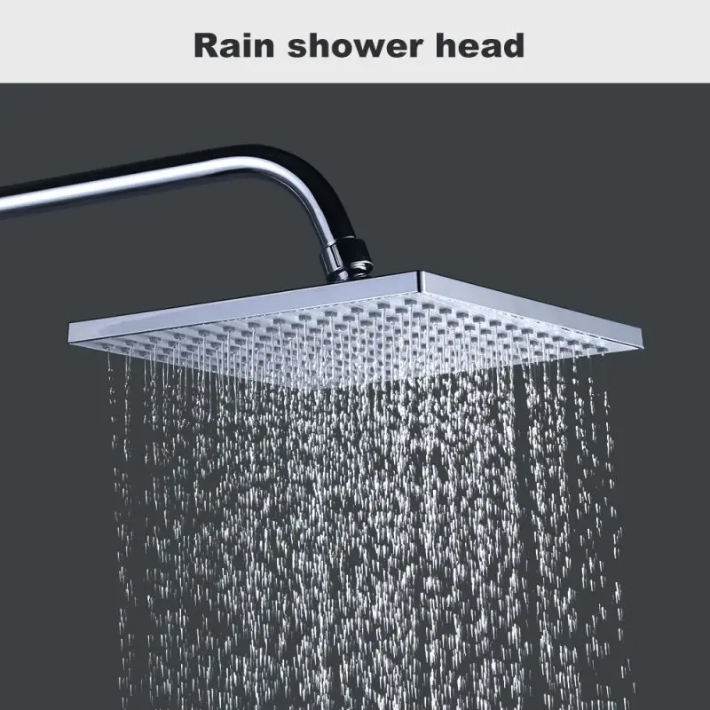Chrome Plated Bathroom Shower Set, Adjustable Handset Faucet Bathroom Thermostatic Shower Mixer